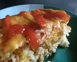 Foto langkah ke 5 dari resep Nasi Panggang Keju.