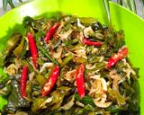 Foto langkah ke 4 dari resep Genjer Tumis Rebon.