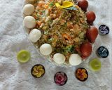 A picture of step 4 of Zarda mutanjan/Eid special.
