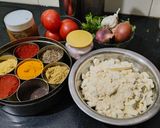 A picture of step 1 of Sev tameta nu shak.