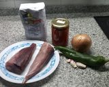 Foto del paso 1 de la receta: Bonito con tomate