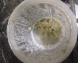 A picture of step 2 of Green gram and Black gram dosa.