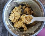 A picture of step 4 of Mooli ka pakoda.
