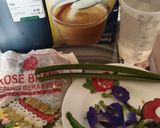 Foto langkah ke 1 dari resep Bubur Sumsum Bunga Telang.