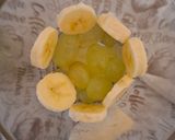 Puncs puding banànnal, szõlõvel és fahéjjal 🍧🍧🍧 recept fázis 2 fotója