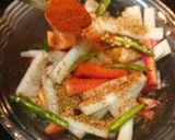 A picture of step 3 of Instant Carrot Raddish Pickle.