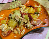 Foto langkah ke 6 dari resep Tongseng ayam santan pedas.