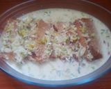 A picture of step 3 of Shahi tukrey.