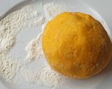 Une image de l'étape 3 de Pâtes de potimarron sauce au fromage de brebis.