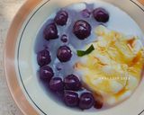 Foto langkah ke 7 dari resep Bubur Sumsum Biji Salak (Ubi Ungu).