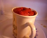 A picture of step 5 of Microwave mug cakes #AuthorMarathon.