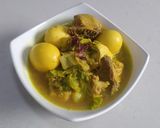 Foto langkah ke 9 dari resep Sayur Kari Ayam Tahu.