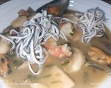 Foto del paso 9 de la receta Sepia en salsa verde con Surimi
