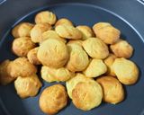 รูปขั้นตอนการทำที่ 5 ของ คุกกี้เนยสด🍪 (จากหม้ออบลมร้อน)