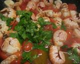 A picture of step 3 of Spaghetti chitarra al sugo di scampi.