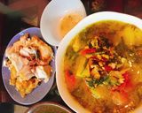 Hình bước làm 4 của món Canh cá dấm
