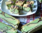 Foto langkah ke 5 dari resep Topo Map Cake Versi Ogura Cake.