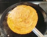 A picture of step 2 of MAIZE FLOUR MISSI ROTI / Makki ka PARATHA 😋.