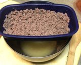A picture of step 4 of Poorman’s Beef Burrito Bowl.
