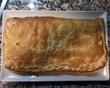 Foto del paso 3 de la receta: Empanada de pechuga de pavo y queso sin lactosa