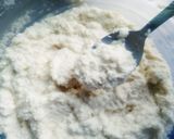 A picture of step 1 of Tricolour trimix dhokla.