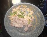 Foto langkah ke 7 dari resep Menu diet, nasi bakar ayam bumbu kencur.