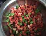 A picture of step 1 of Sweet Corn Soup.