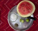 तरबूज का शरबत (Tarbooj ka sharbat recipe in Hindi) रेसिपी चरण 1 फोटो