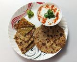 A picture of step 10 of Stuffed Pumpkin Paratha.