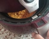 A picture of step 11 of No Sugar Motichoor Laddoo in Air fryer.