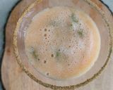A picture of step 5 of Bael juice.