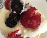 A picture of step 3 of Cream and Berries Meringue Nests#summerchallenge3.