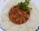 A picture of step 2 of Rajma masala.