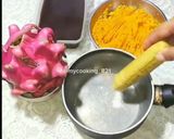 Foto langkah ke 3 dari resep Es Puding Hunkwe Kombinasi Ubi dan Agar Coklat.