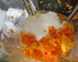 Foto del paso 1 de la receta: Bizcocho de espelta integral de zanahoria y naranja
