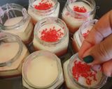 Foto langkah ke 7 dari resep K-Berry Bunhong Myeon Jar (Puding Bihun Strawberry).