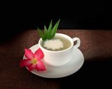 Hình bước làm 9 của món Chè Nha Đam Đậu Xanh