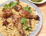 Foto langkah ke 10 dari resep Nasi mandhi ayam.