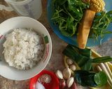 Foto langkah ke 1 dari resep Bubur Manado Pake Nasi Resep Asli Sulawesi.
