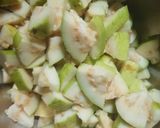 A picture of step 1 of Guava veg.