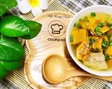 Hình bước làm 3 của món Canh Bí Đỏ Nấu Với Xương