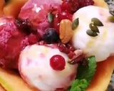 Une image de l'étape 7 de Sorbets fraises betterave citron.