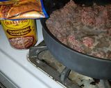 A picture of step 1 of Taco Bake.