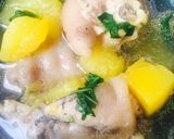 Hình bước làm 4 của món Canh Đu Đủ Hầm Giò Heo
