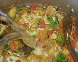A picture of step 10 of Khichri veg pulao😋.