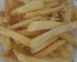 A picture of step 2 of Pizza fries 🍕 🍟.
