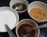 A picture of step 4 of Dahi vada.