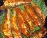 Fish fry on banana leaf recipe step 3 photo