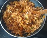 A picture of step 15 of Schezwan Fried Rice.
