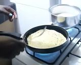 A picture of step 5 of Vanilla Pancakes.